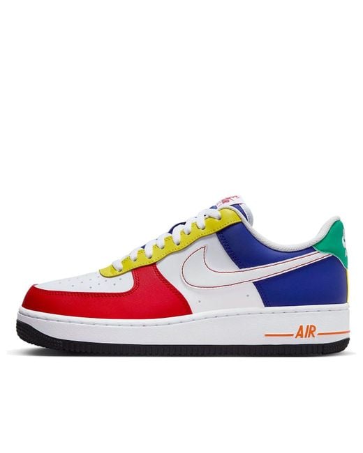 Nike Blue Air Force 1 '07 Lv8 Shoes for men