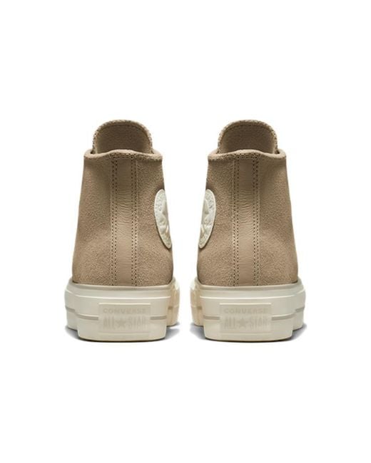 Converse Brown (Wmns) Chuck Taylor All Star Lift Platform High 'Nomad Khaki'