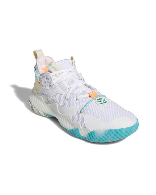 Adidas White Harden Volume 6 'The Bahamas' for men