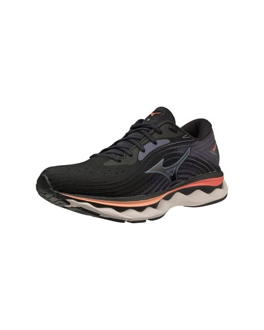 Mizuno Black (Wmns) Wave Sky Hot Coral'