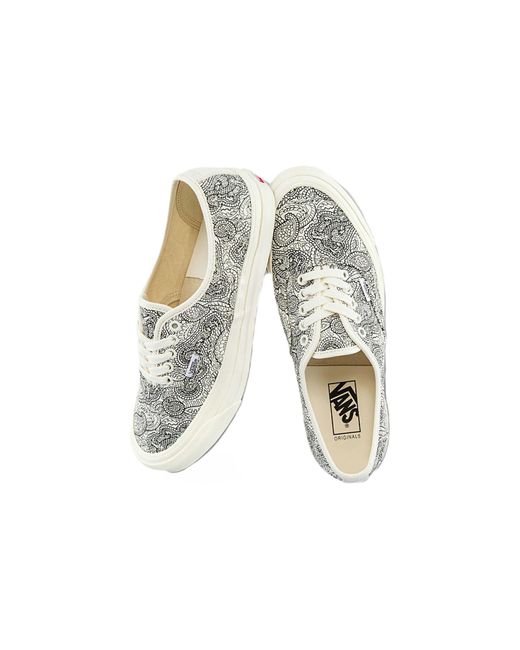Vans White Og Authentic Lx 'Dragon' for men