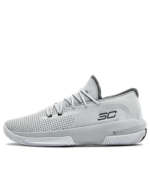 Under Armour White Sc 3Zero 3 'Halo' for men