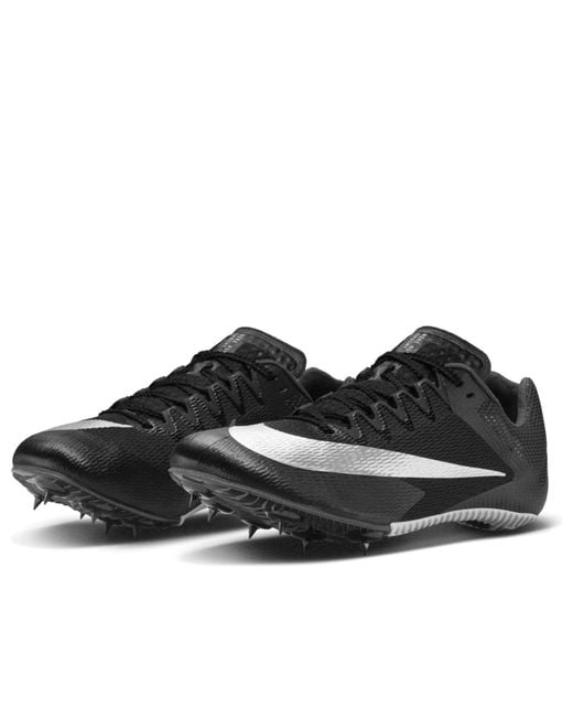 Nike Black Rival Sprint Track & Field Sprinting Spikes for men