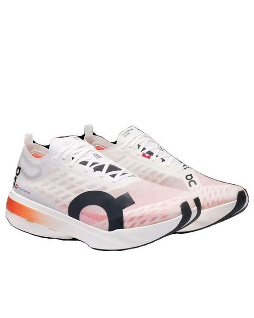 On Shoes White Cloudboom Strike