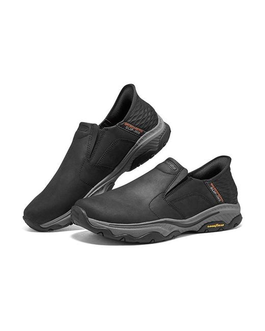 Skechers Black Slip-Ins Relaxed Fit Craster Lanigan 'Pure' for men