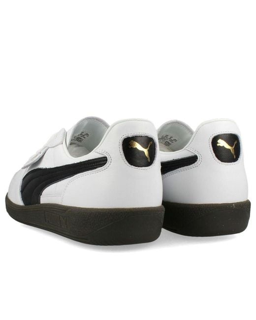 PUMA Black Palermo Leather Made for men