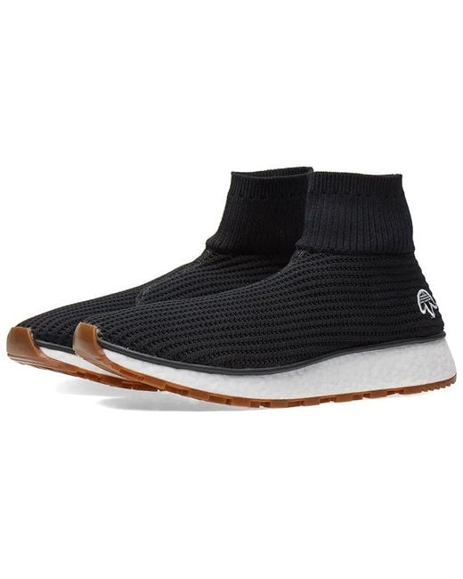 Adidas Black Alexander Wang X Run Clean 'Core' for men