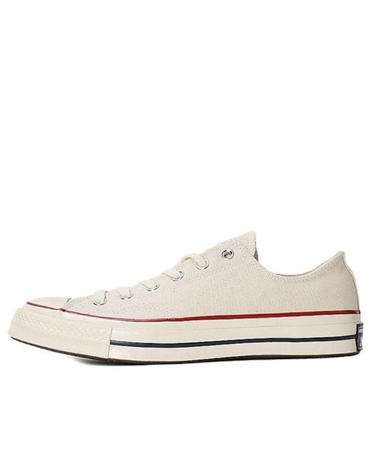 Converse White Chuck 70 Low Top 'Parchment' for men