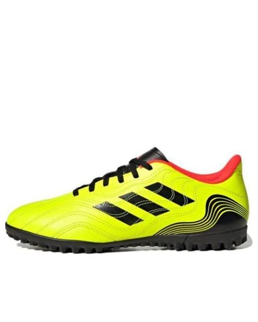Adidas Yellow Copa Sense.4 Tf 'Game Data Pack' for men