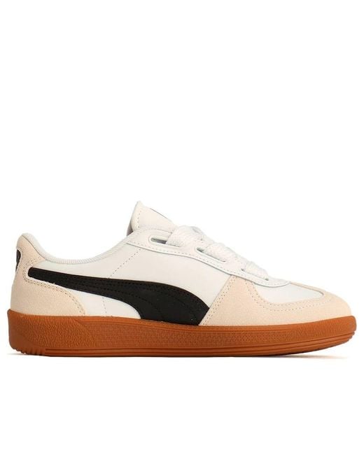 PUMA White (Wmns) Palermo Wide Lace Sd Vapor'