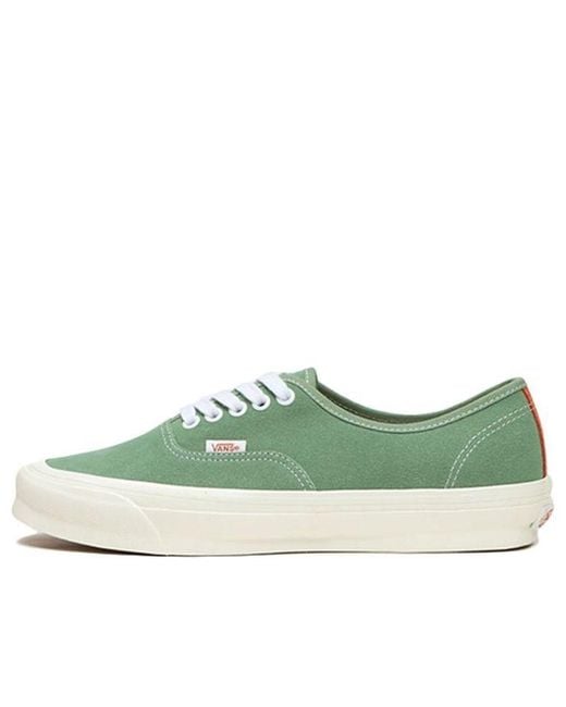 Vans Green Og Authentic Lx 'Loden Suede' for men