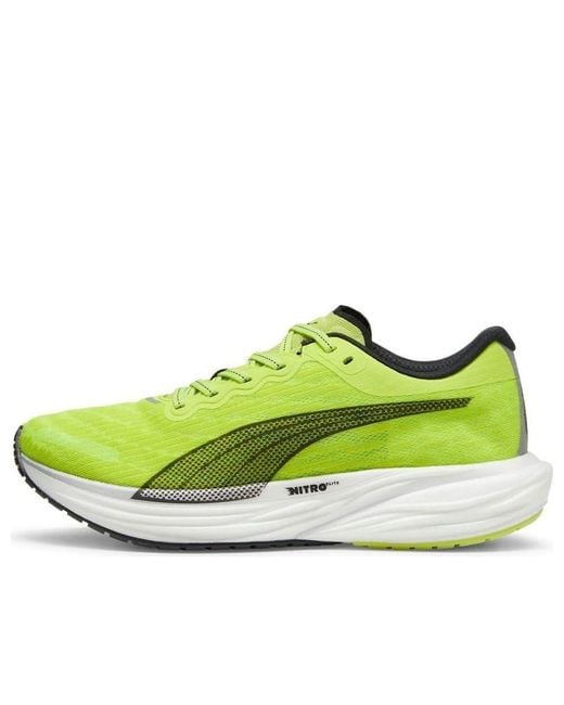 PUMA Green Deviate Nitro 2 'Lime Pow' for men