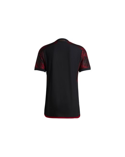 Adidas Red S Germany Away Authentic Shirt 2022 Black/burgundy M for men