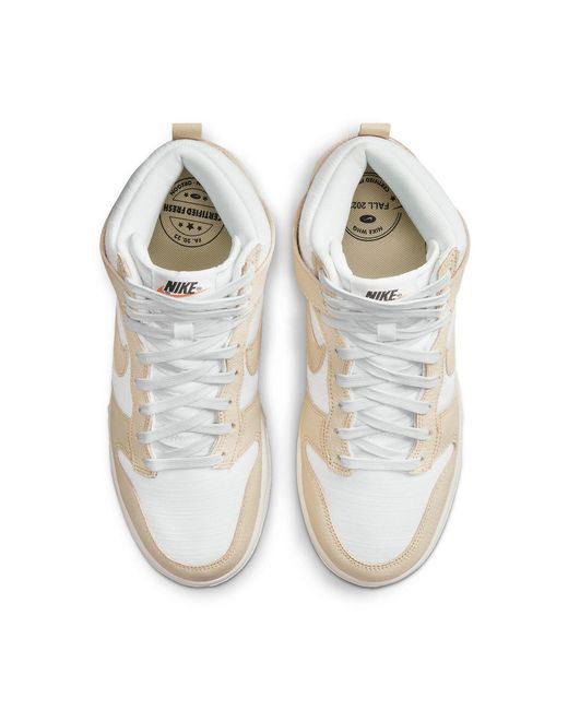 Nike White (Wmns) Dunk High Lx 'Certified Fresh