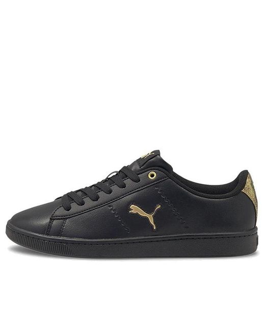 PUMA Black (Wmns) Vikky V2 Cat Metallic Shoes