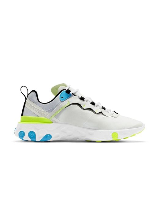 Nike Blue React Element 55 Fury Volt' for men