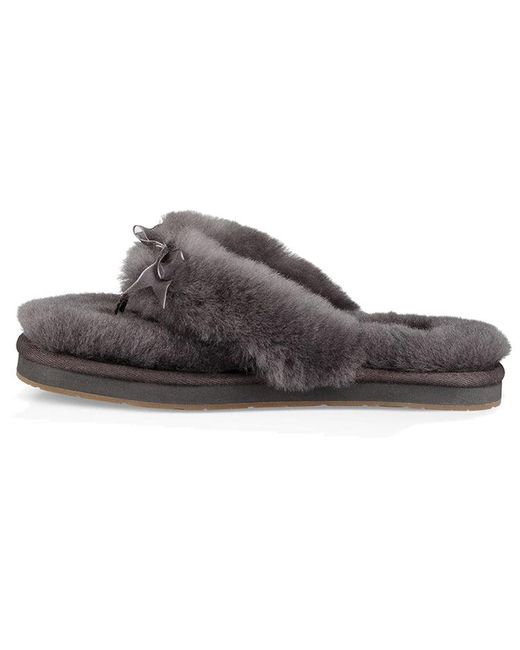 Ugg Brown (Wmns) Fluff Flip Flop Iii