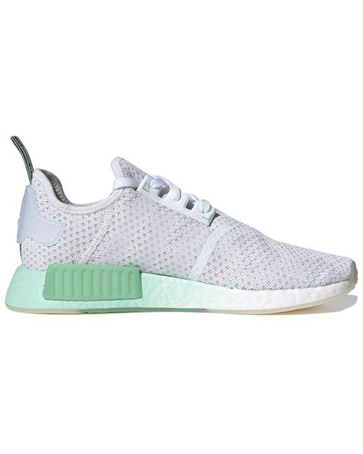 Adidas White Nmd_R1 Knit Blush' for men