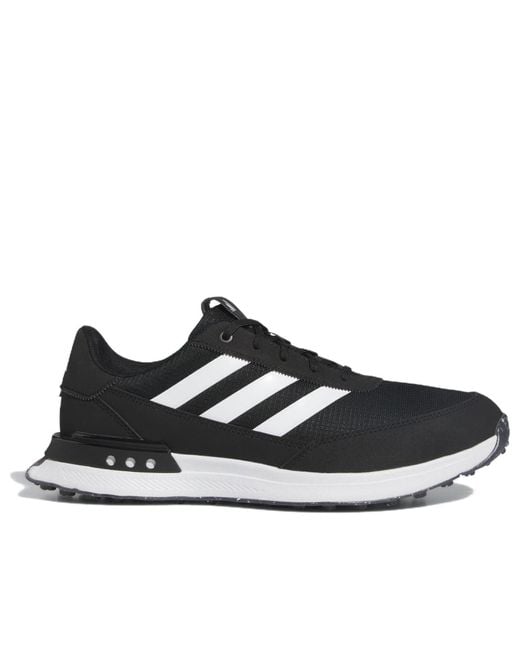 Adidas Black S2G Spikeless 24 Wide Golf Shoes for men