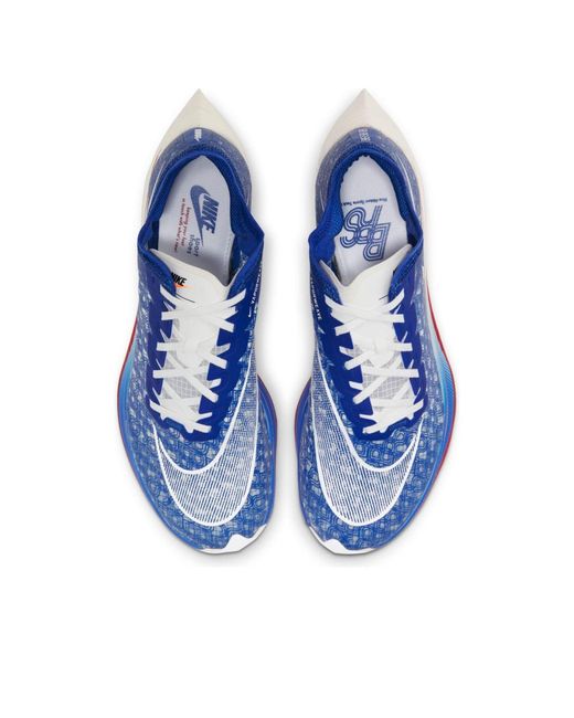 Nike Blue Zoomx Vaporfly Next% Ribbon Sports' for men