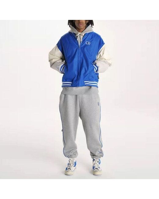 Converse Blue X Ader Error Shapes Varsity Jacket 'Cobalt' for men