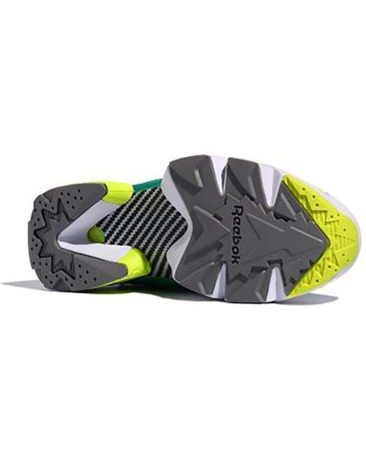Reebok Green Instapump Fury 'Icons Pack for men
