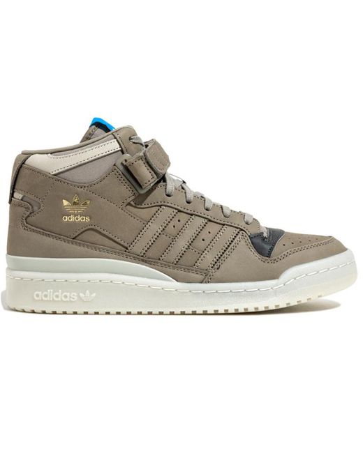 Adidas Brown Forum Mid 'Clay Sesame' for men
