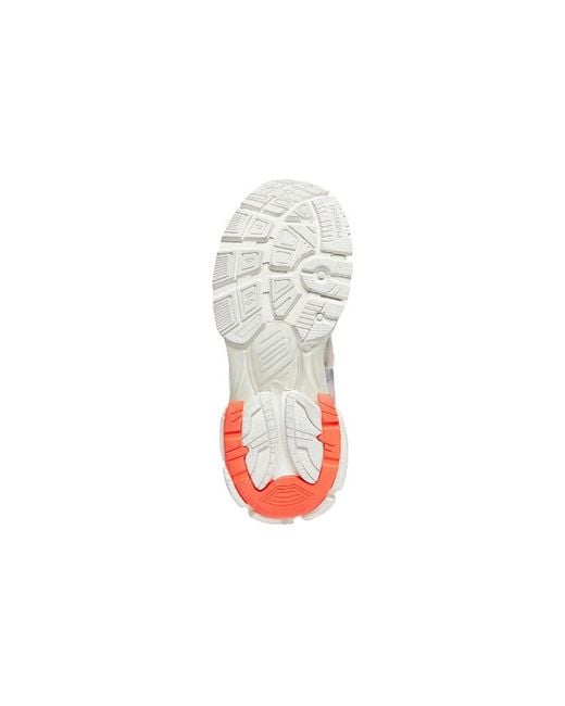 Balenciaga White Runner Sneakers Fluo Mesh And Nylon'