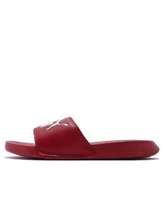 PUMA Red Popcat Sandal Slippers for men