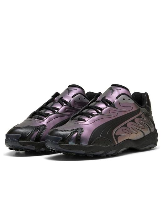 PUMA Black Inhale 'Color Shift Eggplant' for men