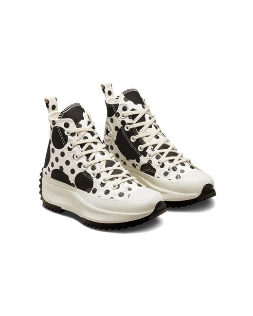 Converse Black Run Star Hike Platform for men