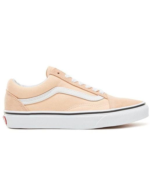Vans White Old Skool 'Bleached Apricot' for men