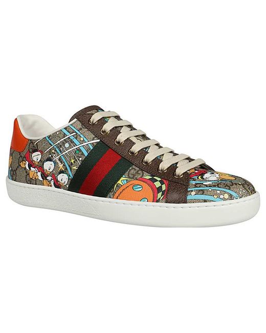 Gucci Multicolor Disney X Low-Top Sneakers