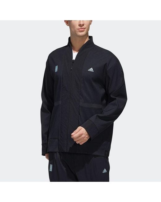 Adidas Blue Wj Jkt Sports Stylish Jacket for men
