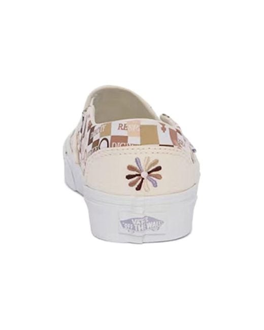 Vans White (Wmns) Slip-On X Asher 'Divine'