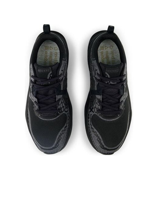 New Balance Black Fresh Foam X Hierro V8 Gore-Tex Magnet' for men