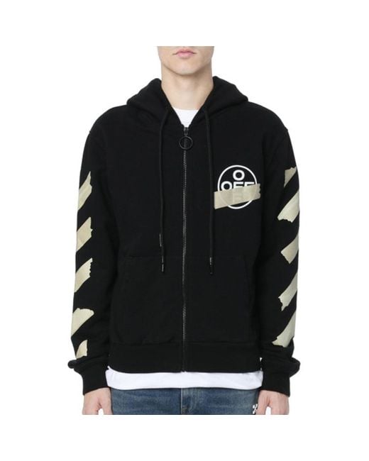 Off-White c/o Virgil Abloh Black Rubber Strap Arrow Printing Classic for men