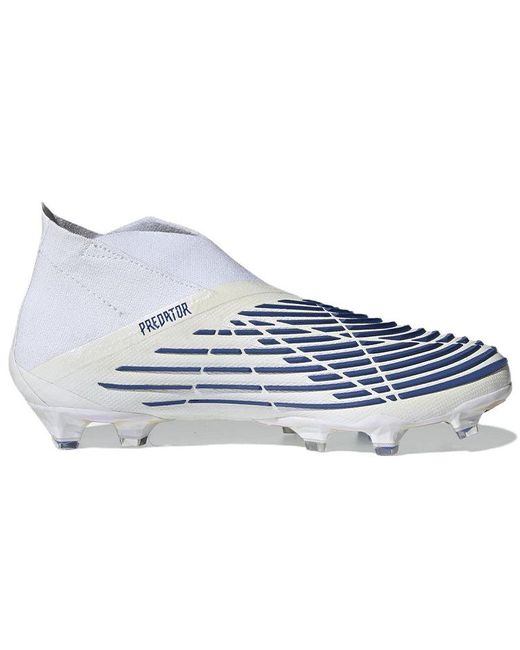 Adidas Blue Predator Edge+ Fg Hi-Res' for men