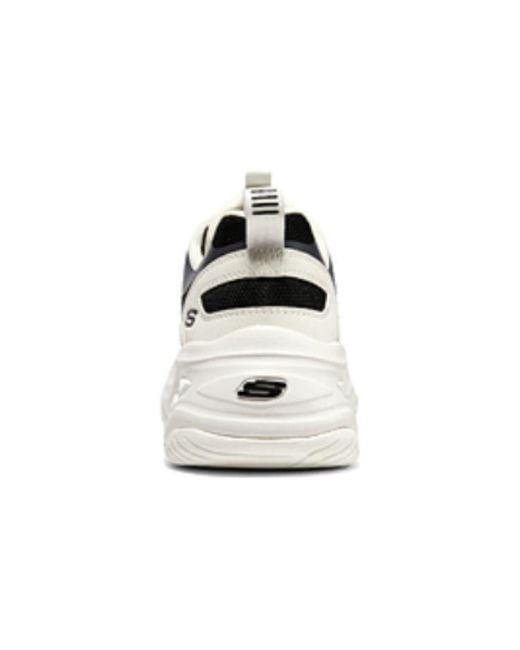 Skechers White (Wmns) D'Lites 4.0 'Natural'