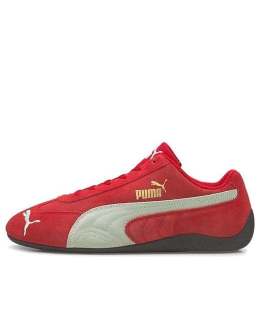 PUMA Red Speedcat Ls Driving Shoes for men