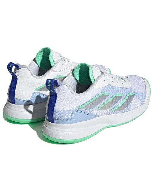 Adidas Blue (Wmns) Avaflash Low Tennis Shoes Metallic Pulse Mint'