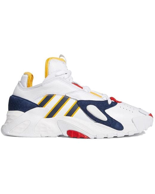 Adidas White Streetball Scarlet' for men