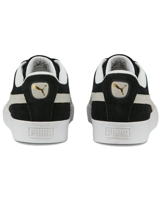 PUMA Black Suede Classic Sneakers for men