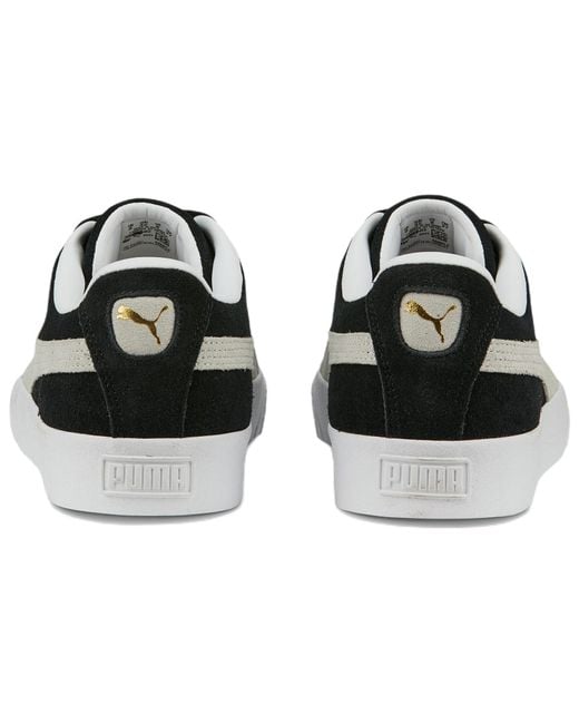 PUMA Black Suede Classic Sneakers for men