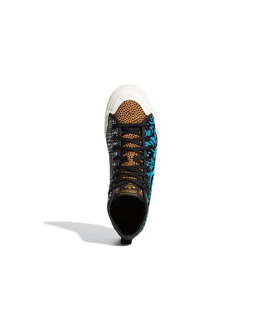Adidas Blue Nizza Hi Rf for men