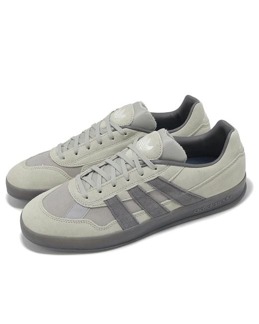 Adidas Gray Aloha Super 'Sesame Granite' for men