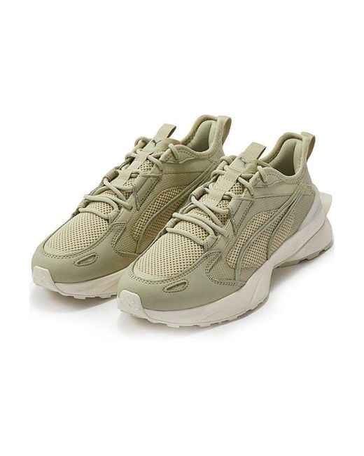PUMA Green Pwrframe Op-1 Lth Athleisure Casual Sports Shoe for men