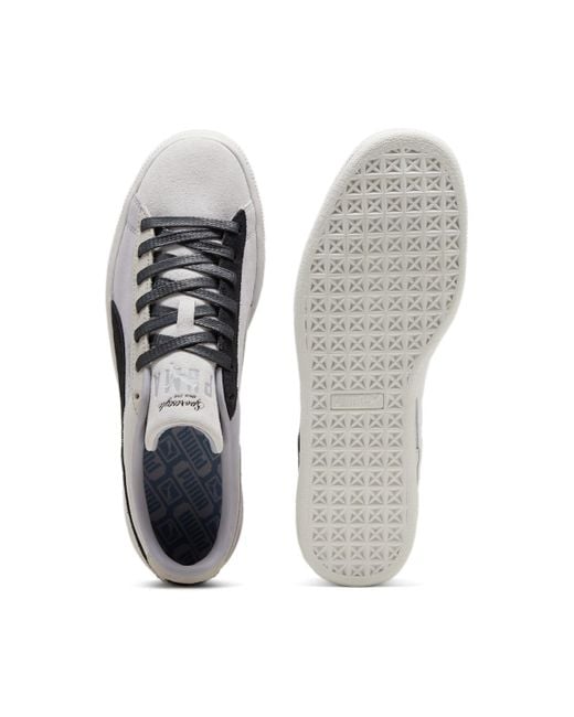 PUMA White Suede Iconix Mist' for men