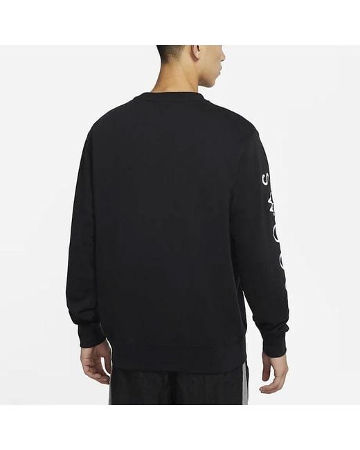 Nike Blue Swoosh Athleisure Casual Sports Sweatshirt for men
