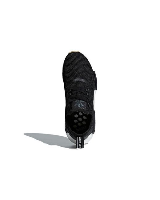 Adidas Black Nmd_R1 Gum' for men